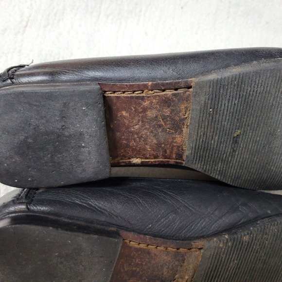 Cole Haan Shoes Flats Size 7 Casual Slip On Loafer Black Leather - Picture 12 of 16